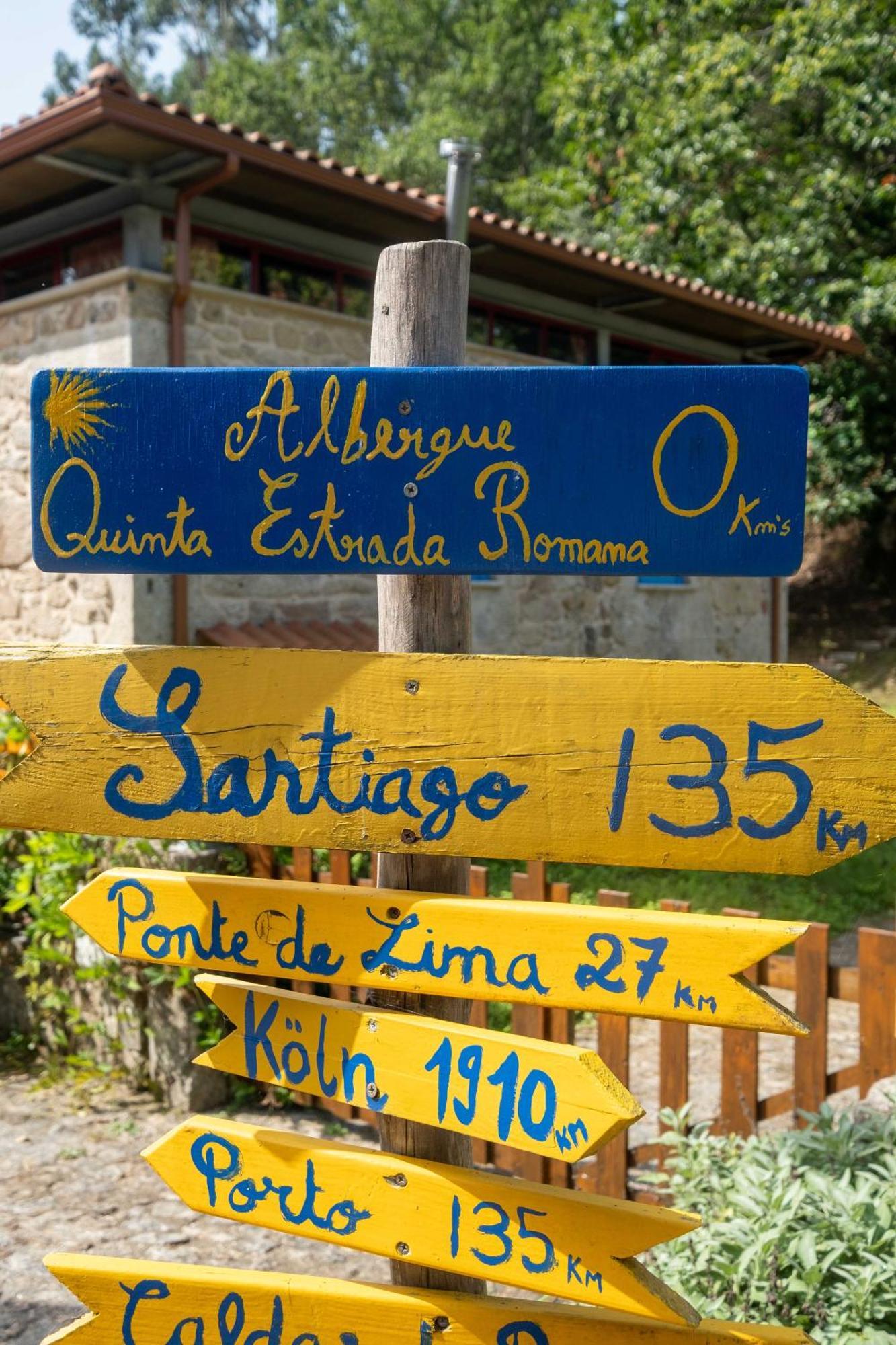 Quinta Estrada Romana - Albergue De Peregrinos Cerdal エクステリア 写真